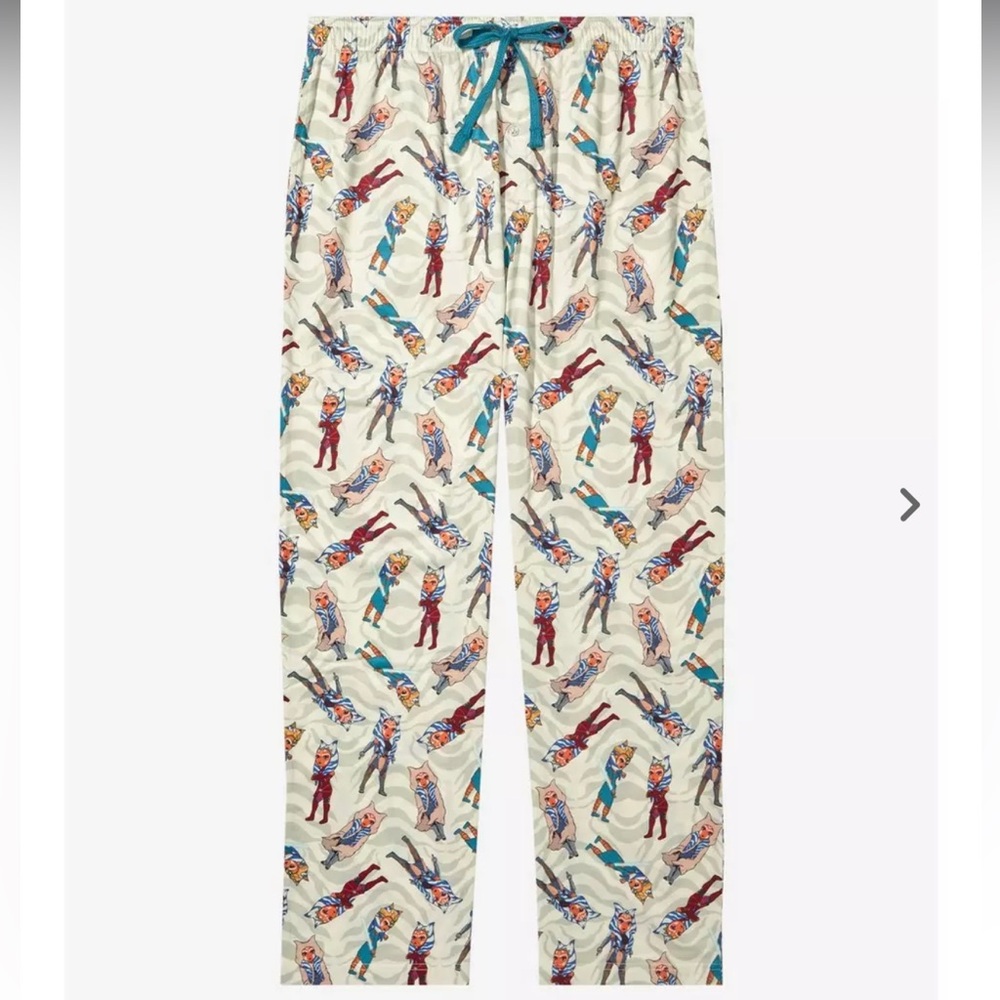 Star Wars Ahsoka Poses Allover Print Sleep Pants - BoxLunch Exclusive